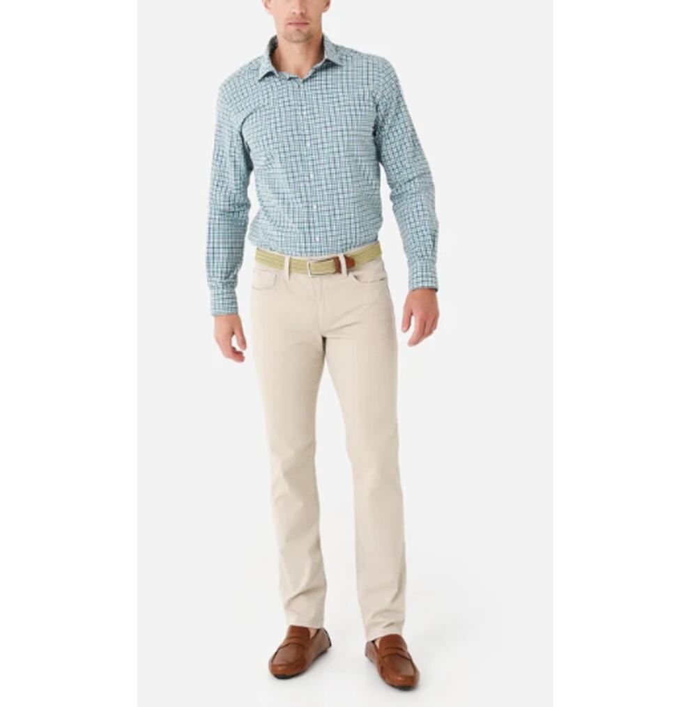 Rodd & Gunn Men's River Long Sleeve Bayswater Beach Sports Fit Shirt Size S